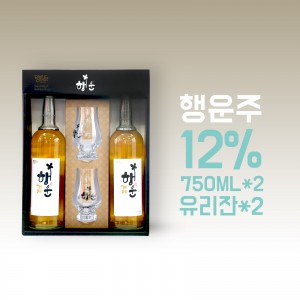 행운주 750ml*2EA+잔2EA